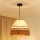 Brilagi - Chandelier on a string WINNETOU AVIGNION 1xE27/15W/230V d. 35 cm brown/creamy