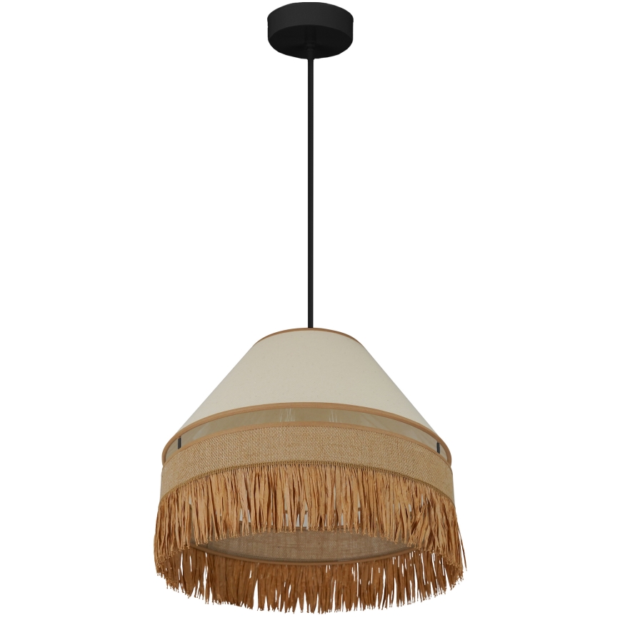 Brilagi - Chandelier on a string WINNETOU AVIGNION 1xE27/15W/230V d. 35 cm brown/creamy