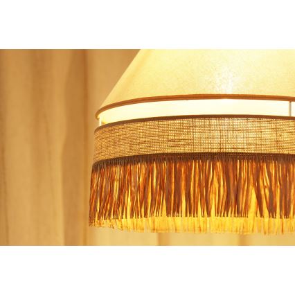 Brilagi - Chandelier on a string WINNETOU AVIGNION 1xE27/15W/230V d. 35 cm brown/creamy