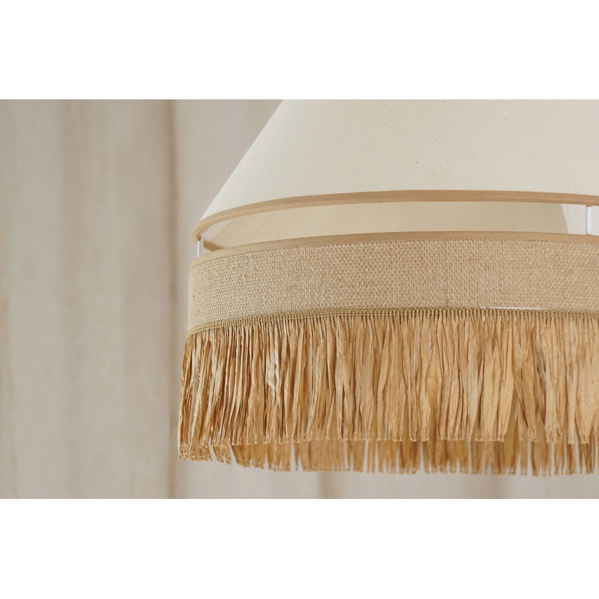 Brilagi - Chandelier on a string WINNETOU AVIGNION 1xE27/15W/230V d. 35 cm brown/creamy