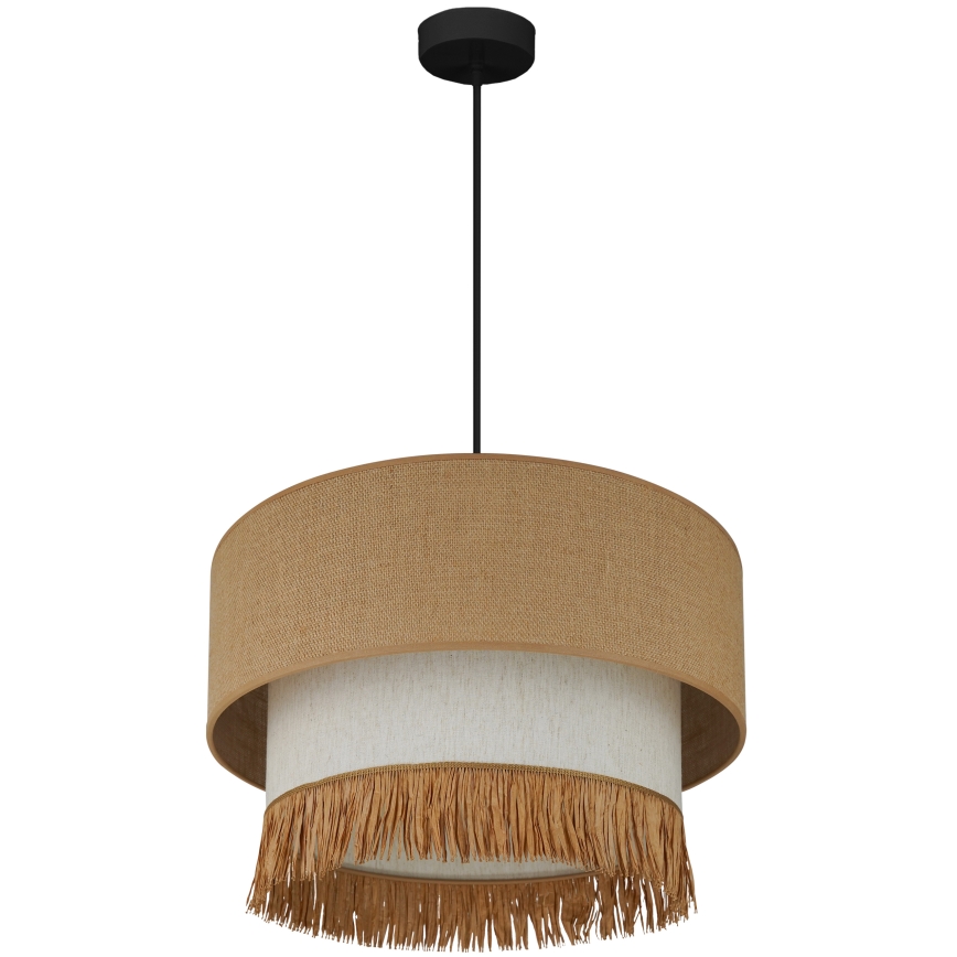 Brilagi - Chandelier on a string WINNETOU BOHO 1xE27/15W/230V d. 45 cm brown/creamy