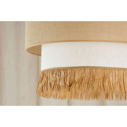 Brilagi - Chandelier on a string WINNETOU BOHO 1xE27/15W/230V d. 45 cm brown/creamy
