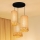 Brilagi - Chandelier on a string WINNETOU TUBES 3xE27/15W/230V brown/black