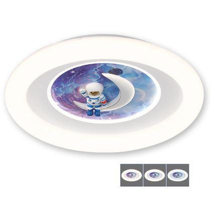 BRILAGI - LED Children's ceiling light ASTRO LED/80W/230V 3000/4500/6000K Ø 51 cm