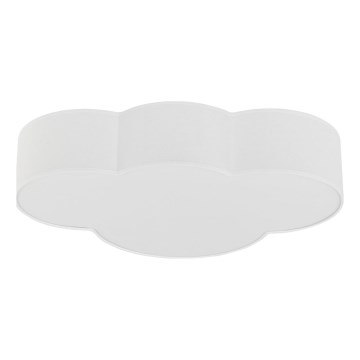 Brilagi - Children's ceiling light NIMBUS 4xE27/15W/230V White