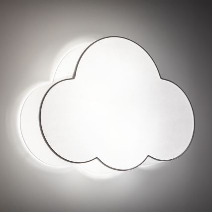Brilagi - Children's ceiling light NIMBUS 4xE27/15W/230V White