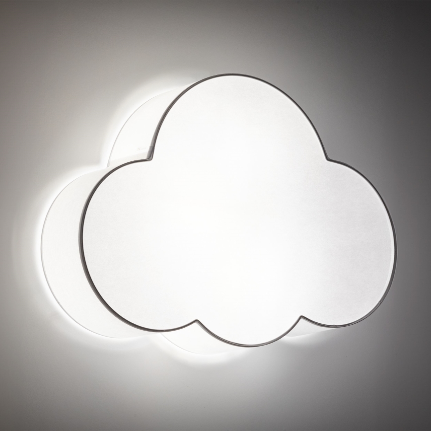 Brilagi - Children's ceiling light NIMBUS 4xE27/15W/230V White
