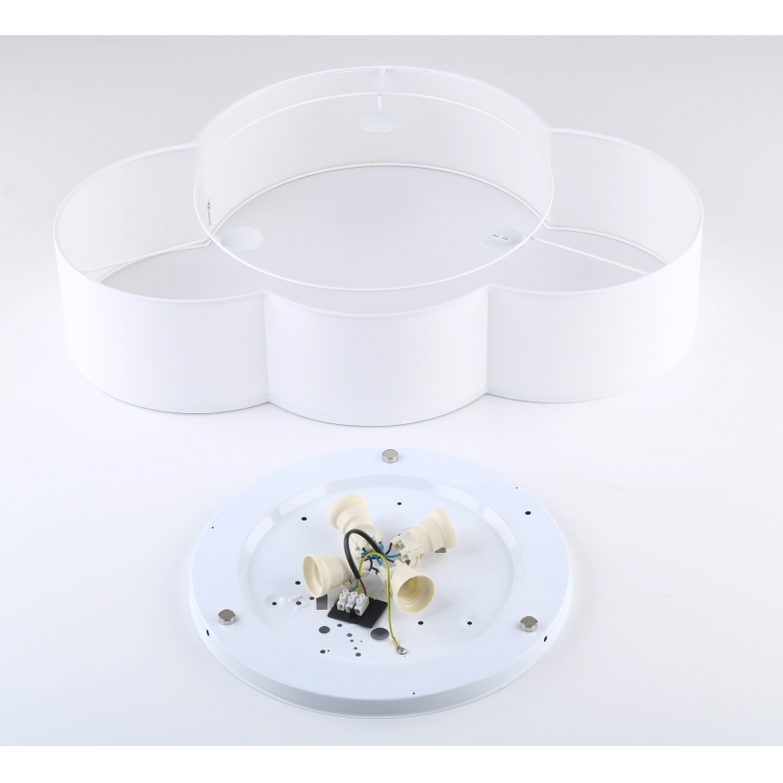 Brilagi - Children's ceiling light NIMBUS 4xE27/15W/230V White
