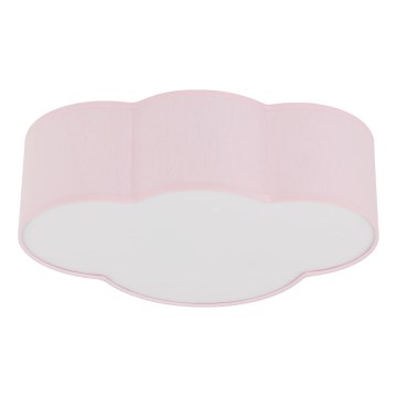 Brilagi - Children's ceiling light NIMBUS MINI 2xE27/15W/230V pink