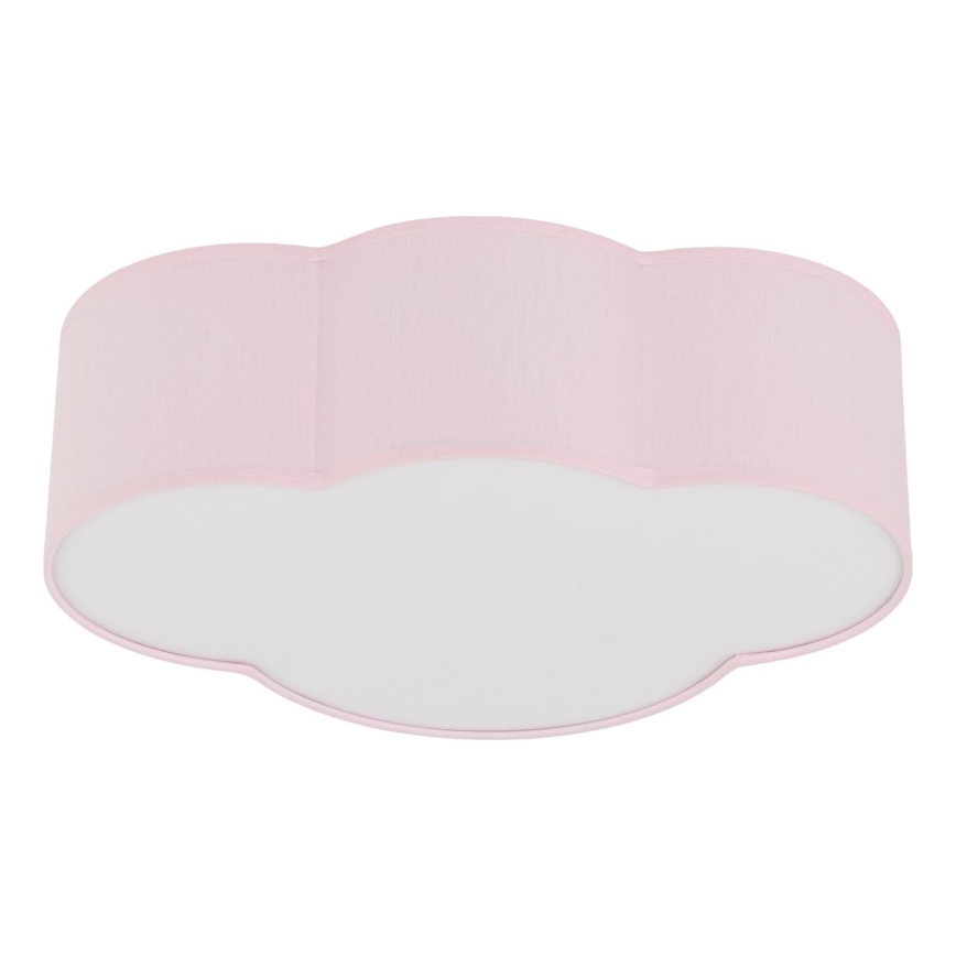Brilagi - Children's ceiling light NIMBUS MINI 2xE27/15W/230V pink