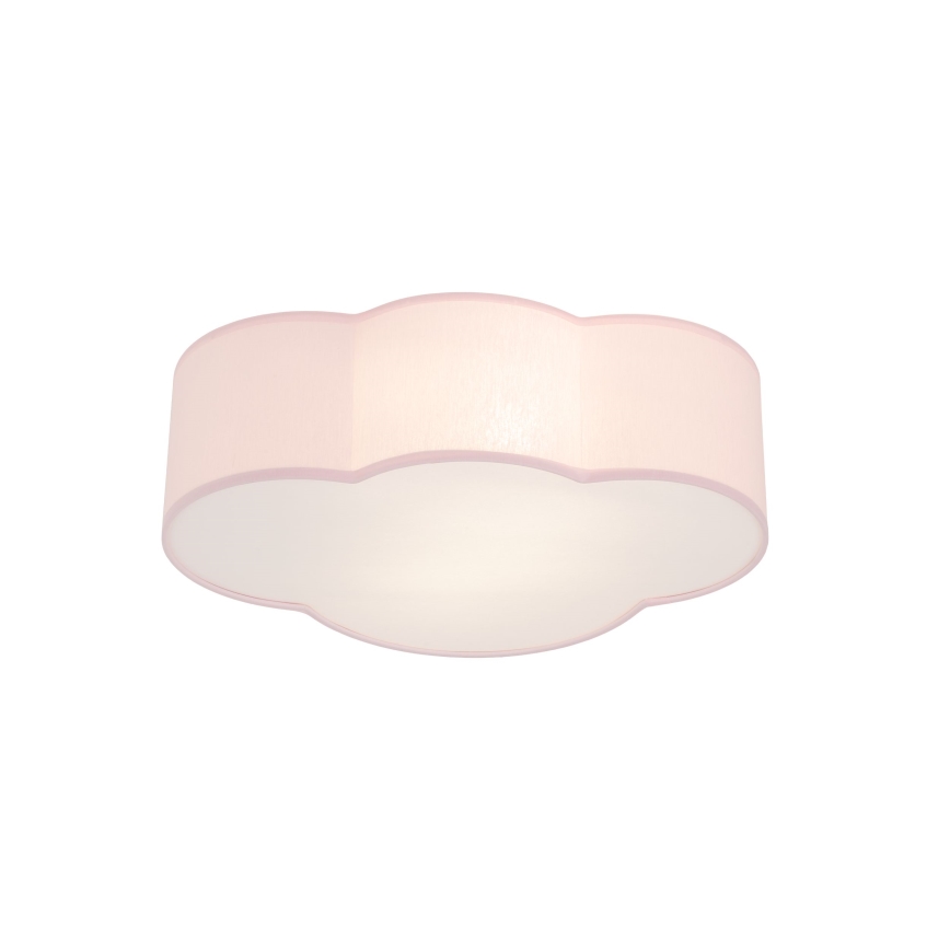 Brilagi - Children's ceiling light NIMBUS MINI 2xE27/15W/230V pink
