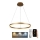 Brilagi - CIRCLE LED Dimmable Cable-Suspended Pendant Lamp, 42W/230V, Tunable White 3000–6500K, Ø 60 cm + Remote Control