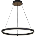 Brilagi - CIRCLE LED dimmable cable-suspended pendant light LED/85W/230V 3000-6500K Ø 60 cm black/gold + remote control