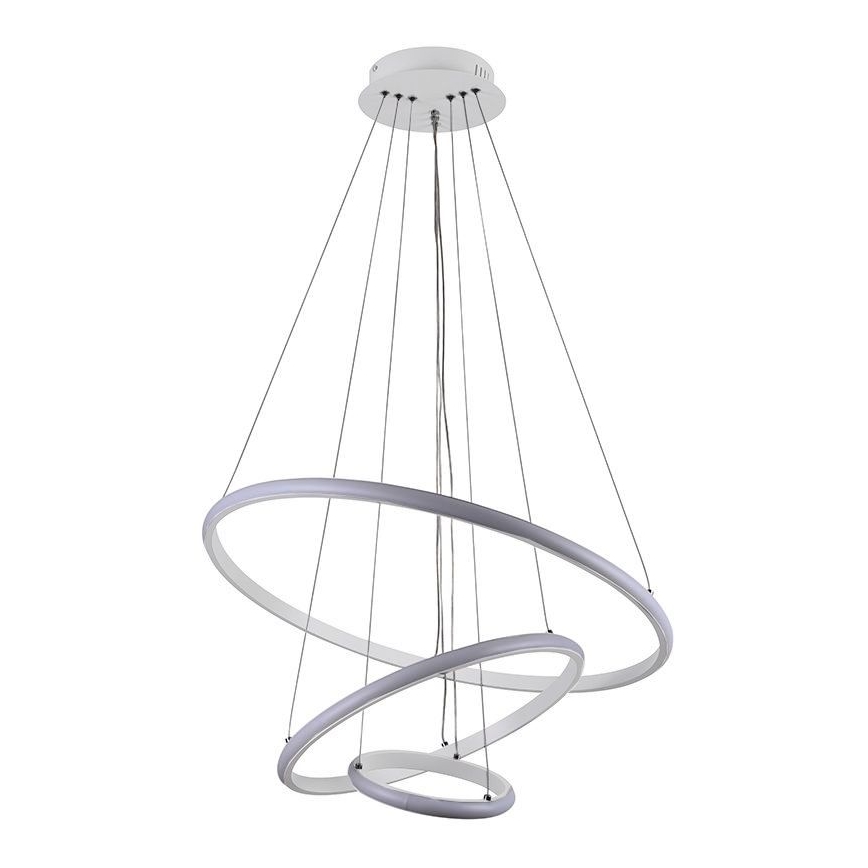Brilagi - CIRCLE LED Dimmable Cable-Suspended Pendant Light LED/90W/230V 3000-6500K Ø 60 cm + Remote Control