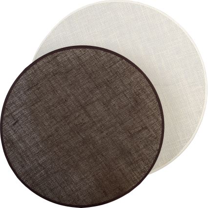 Brilagi - CIRCLES Wall Lamp 1xE27/60W/230V dia. 45 cm cream/brown