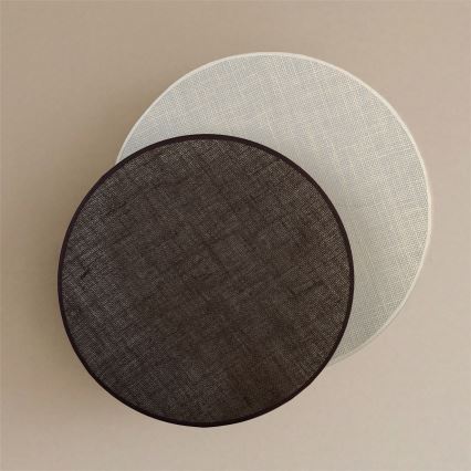 Brilagi - CIRCLES Wall Lamp 1xE27/60W/230V dia. 45 cm cream/brown