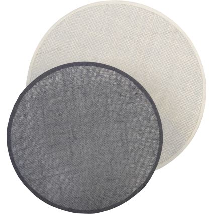 Brilagi - CIRCLES Wall Light 1xE27/60W/230V Ø 35 cm cream/gray