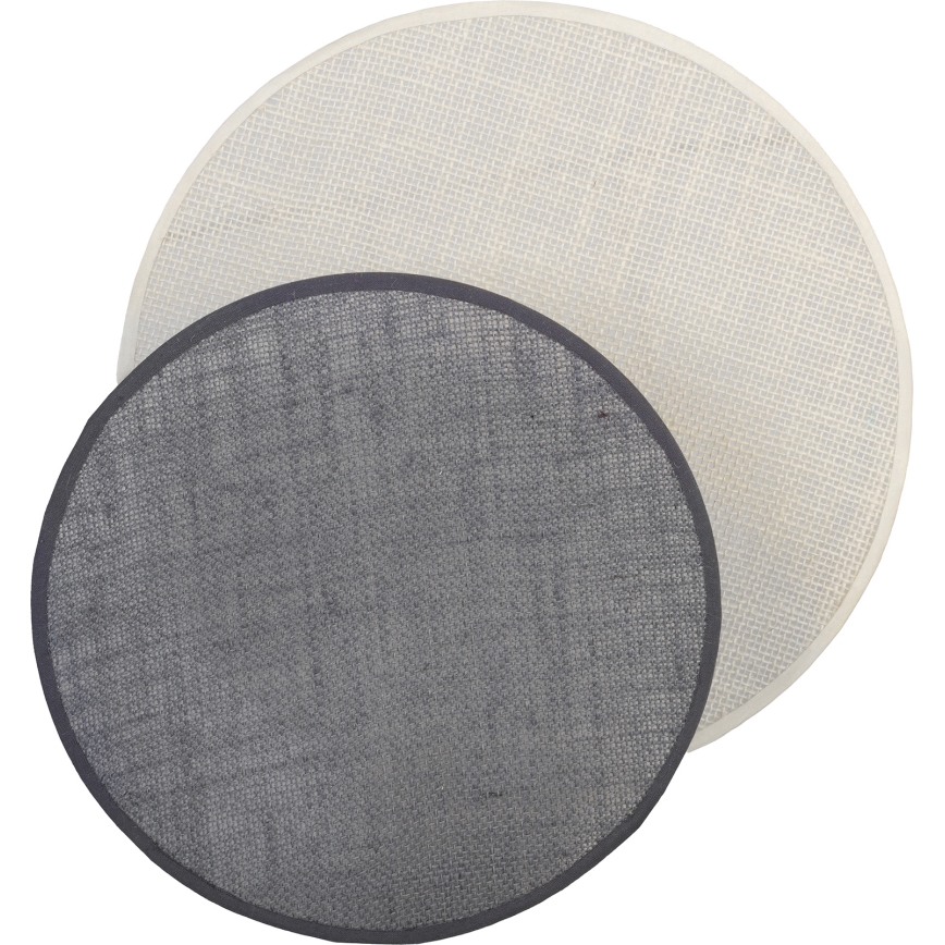 Brilagi - CIRCLES Wall Light 1xE27/60W/230V Ø 35 cm cream/gray