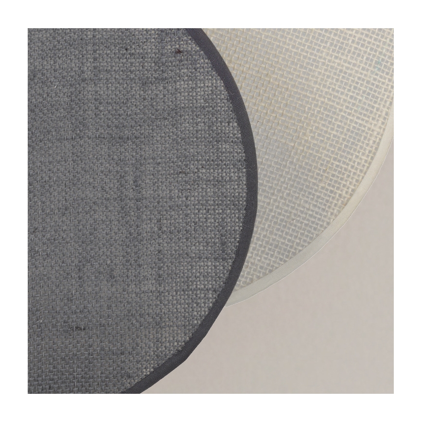 Brilagi - CIRCLES Wall Light 1xE27/60W/230V Ø 35 cm cream/gray