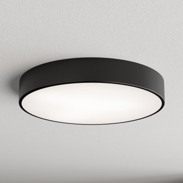Brilagi - CLARE Bathroom Ceiling Light 4xE27/24W/230V, Ø 50 cm, IP54, Black