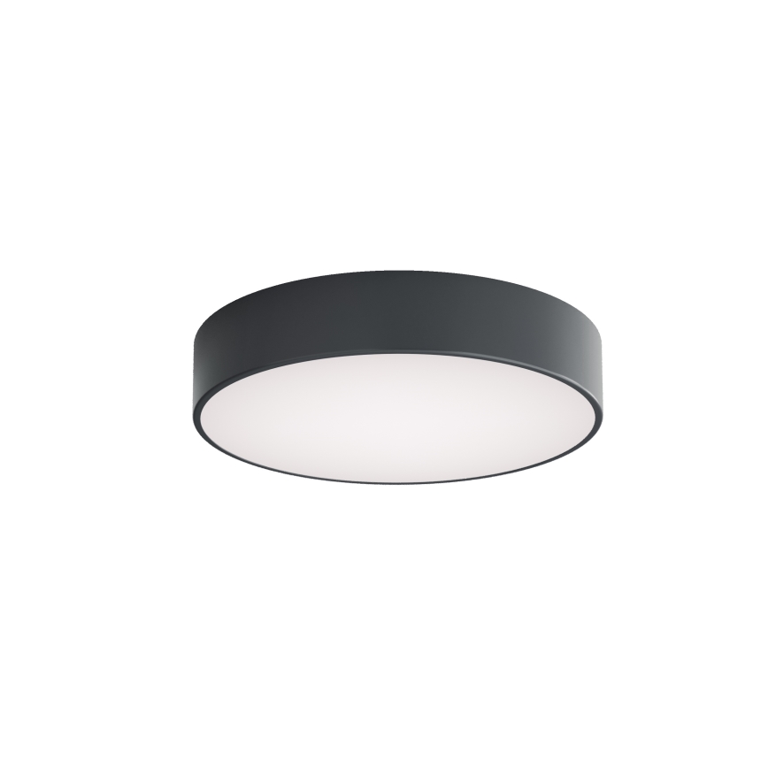 BRILAGI - CLARE bathroom ceiling light with motion and dusk sensor, 3x E27 / 24W / 230V, Ø 40 cm, anthracite, IP54