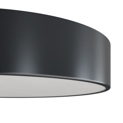 BRILAGI - CLARE bathroom ceiling light with motion and dusk sensor, 3x E27 / 24W / 230V, Ø 40 cm, anthracite, IP54