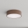 Brilagi - CLARE Ceiling Light 2x E27 / 24W / 230V Ø 30 cm Brown