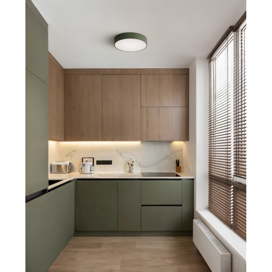 Brilagi - CLARE Ceiling light, 3xE27/40W/230V, Ø 40 cm, khaki