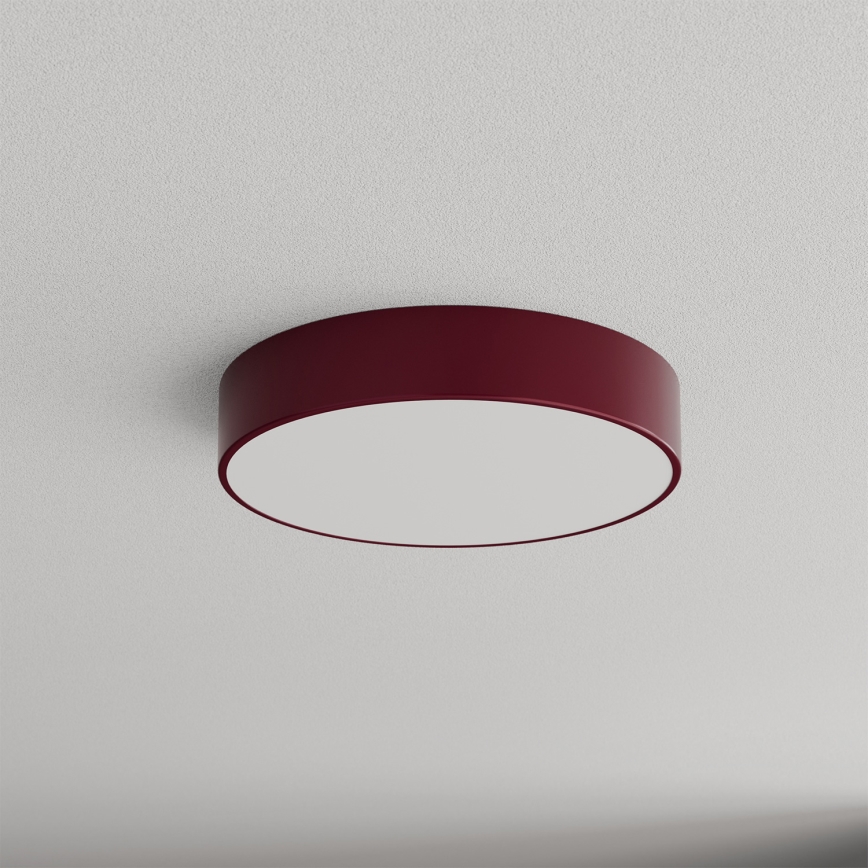 Brilagi - CLARE Ceiling Light, 3× E27 sockets (max. 40 W each), 230 V, Ø 40 cm, Burgundy