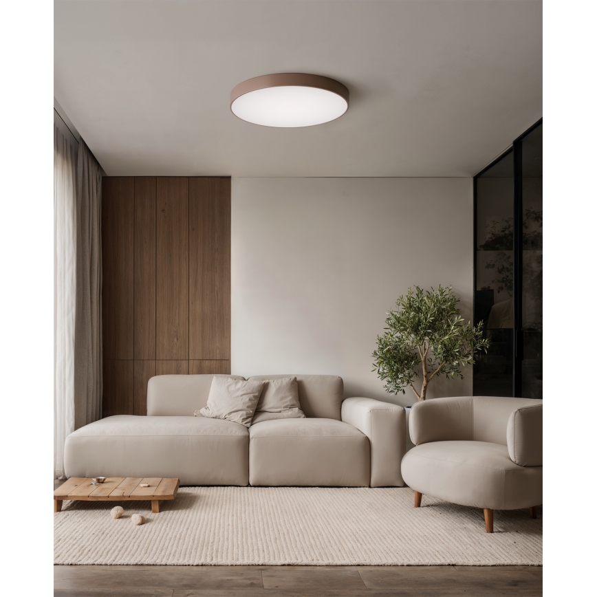 Brilagi - CLARE Ceiling Light, 4xE27/40W/230V, Ø 50 cm, Brown