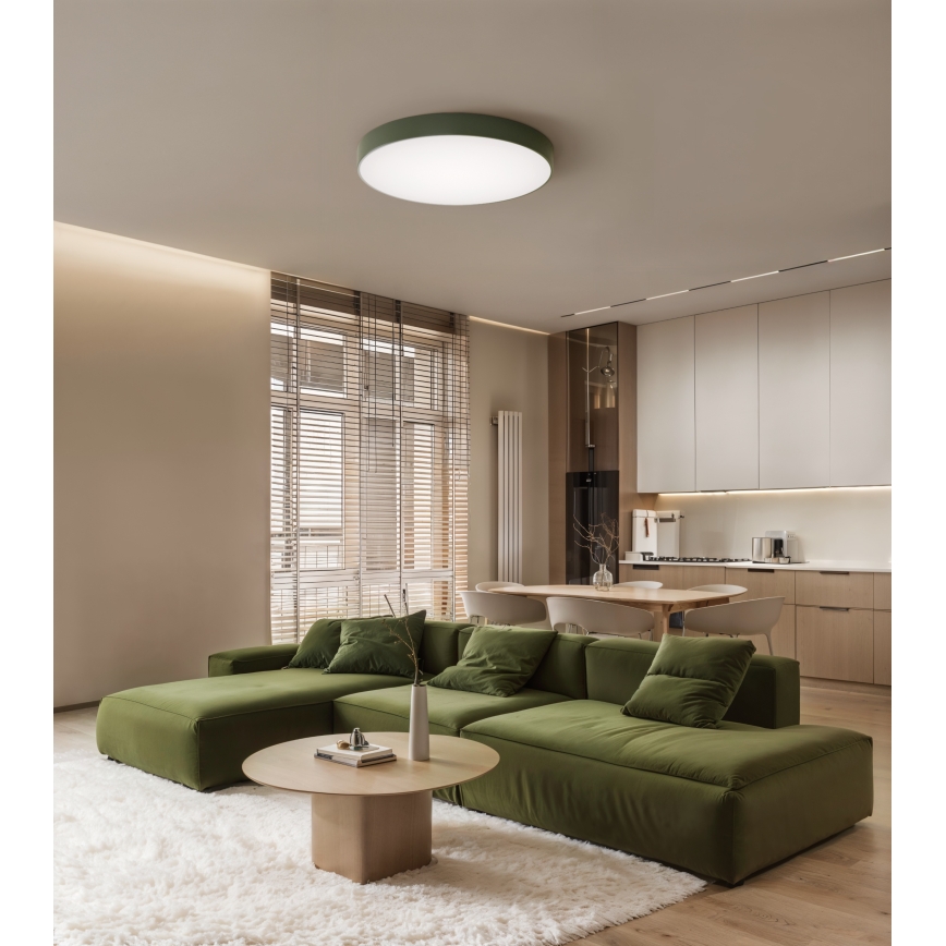 Brilagi - CLARE Ceiling Light 4×E27, 24W, 230V, Ø50 cm, Khaki