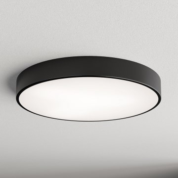 Brilagi - CLARE Ceiling Light with Sensor 5xE27/24W/230V Ø 60 cm Black
