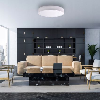 Brilagi - CLARE LED RGBW Dimmable Ceiling Light 5xE27/9W/230V 2700-6500K diam. 60 cm Wi-Fi White