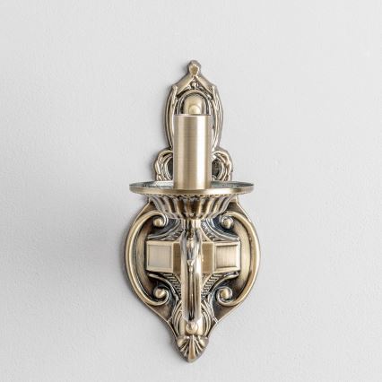 BRILAGI - CLASSIC Wall Lamp 1xE14/10W/230V brass