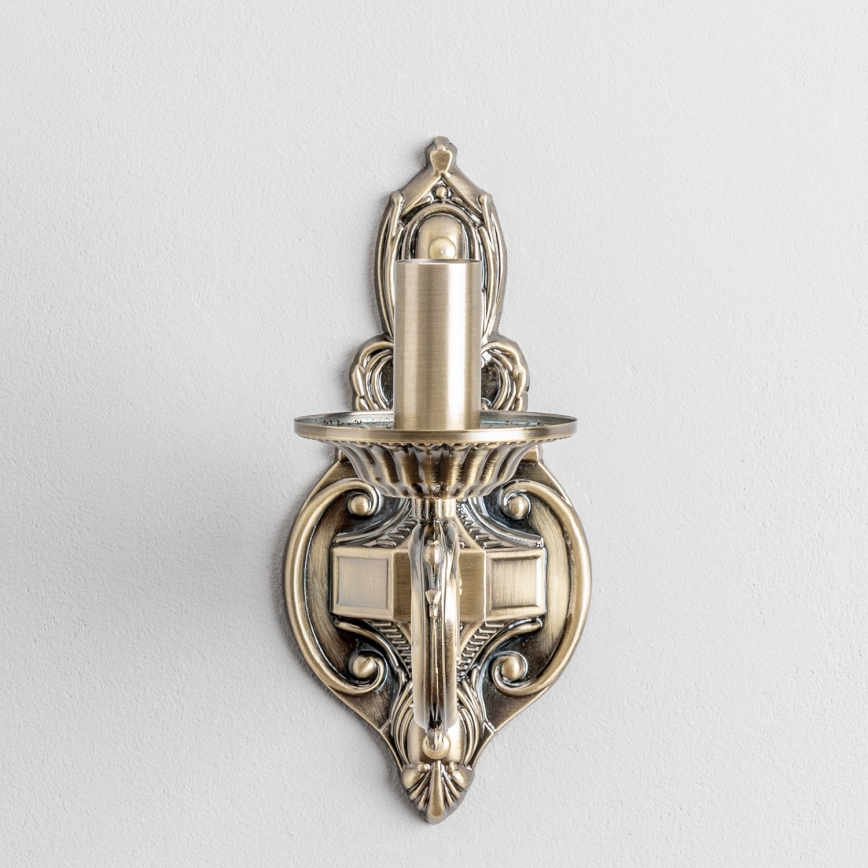 BRILAGI - CLASSIC Wall Lamp 1xE14/10W/230V brass