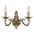 BRILAGI - CLASSIC Wall Light 2xE14/10W/230V Brass