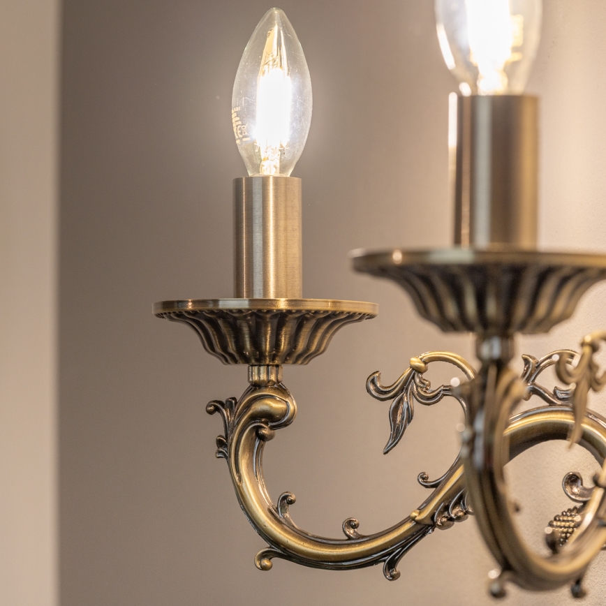 BRILAGI - CLASSIC Wall Light 2xE14/10W/230V Brass