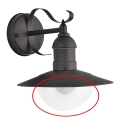 BRILAGI - Clear replacement lampshade for MOLDE and OSLO E27