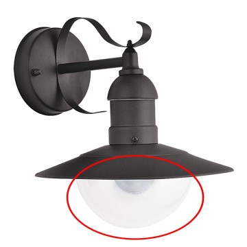 BRILAGI - Clear replacement lampshade for MOLDE and OSLO E27