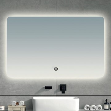 Brilagi - COMO LED Bathroom Mirror 20W/230V, 40x60 cm, IP44, CRI 90, Dimmable + CCT