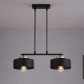 Brilagi - Cord Pendant Light 2xE27/60W/230V Black/Gold