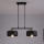 Brilagi - Cord Pendant Light SPRING 2xE27/60W/230V Black/Gold