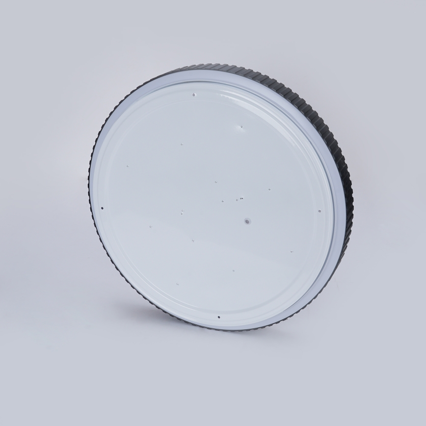 Brilagi - CORVO LED Dimmable Ceiling Light LED/72W/230V 3000–6000K Black Ø 50 cm + Remote Control