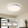 Brilagi - CORVO Dimmable LED Ceiling Light LED/72W/230V 3000-6000K White Ø 50 cm + Remote Control