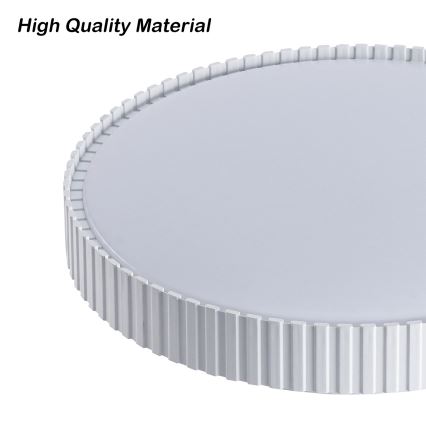 Brilagi - CORVO LED dimmable ceiling light LED/54W/230V 3000–6000K white Ø 40 cm + remote control