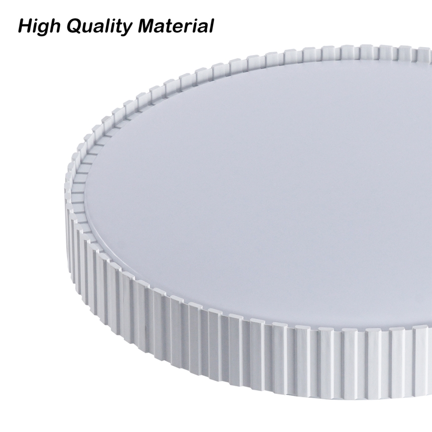 Brilagi - CORVO LED dimmable ceiling light LED/54W/230V 3000–6000K white Ø 40 cm + remote control