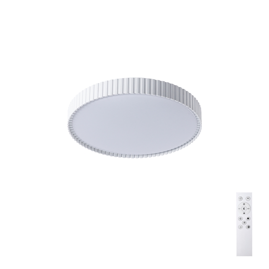 Brilagi - CORVO LED dimmable ceiling light LED/54W/230V 3000–6000K white Ø 40 cm + remote control