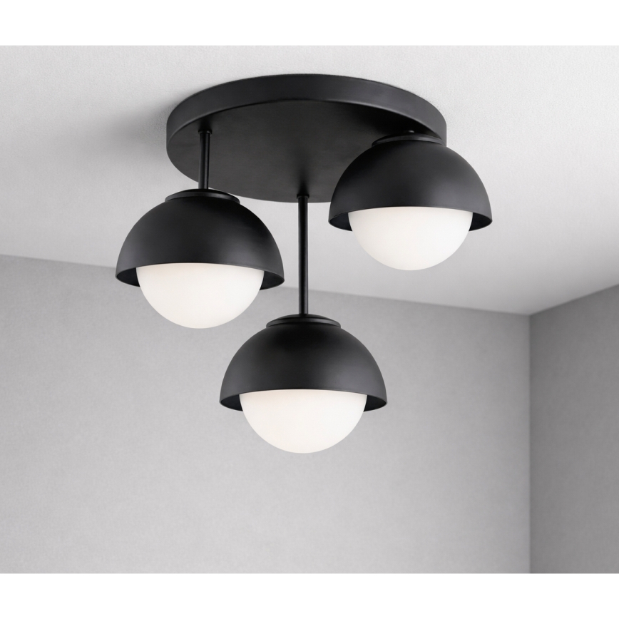 BRILAGI - COSMO surface-mounted ceiling light 3xE27/60W/230V, black