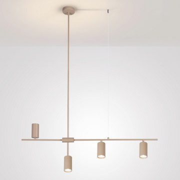 Brilagi - CRANE cable-suspended pendant light 4xGU10/30W/230V beige