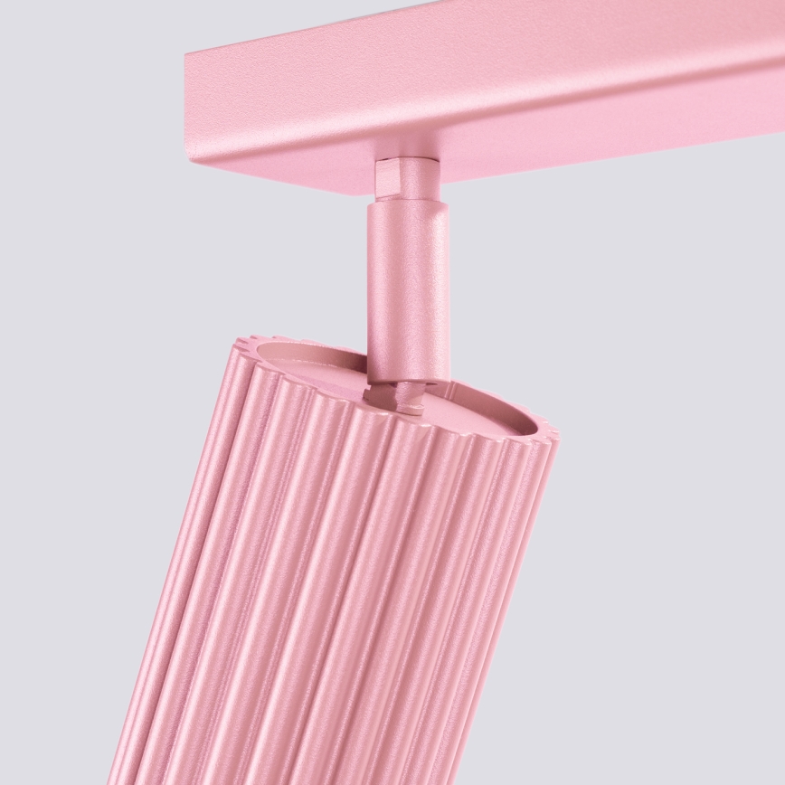 Brilagi - CRESTO 2xGU10/10W/230V Pink Spotlight